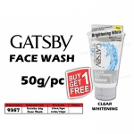 9357 Gatsby Face Wash 50g - Clear Whitening- Buy1Get1free